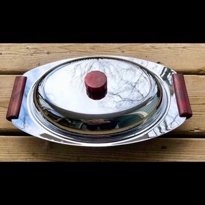 Glo Hill Gourmates Mid Century Server MCM